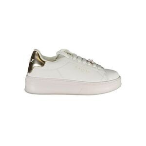 Gaelle Paris White Leather Sneakers Women White